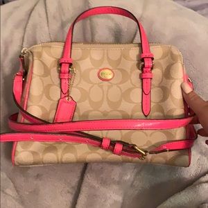 Coach Peyton bennett mini satchel